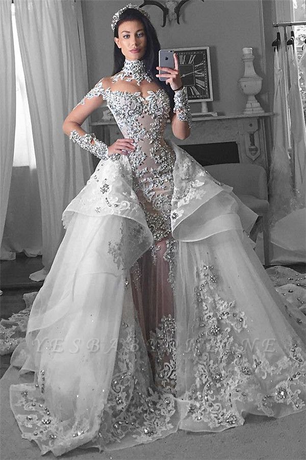 abito da sposa a sirena, Abito da sposa a sirena